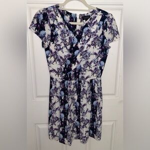 Floral dress from Topshop.